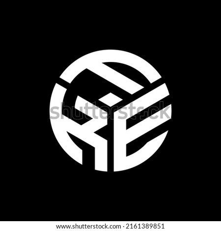 FKE letter logo design on black background. FKE creative initials letter logo concept. FKE letter design.
