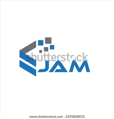 IAM letter logo design on white background. IAM creative initials letter logo concept. IAM letter design.
