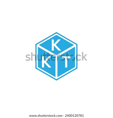 KKT letter logo design on black background. KKT creative initials letter logo concept. KKT letter design.
