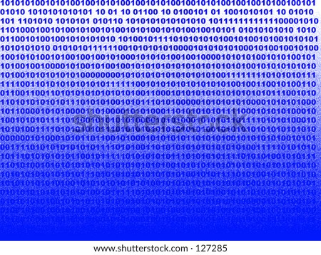 Graphic Depicting Binary Data Stock Photo 127285 : Shutterstock