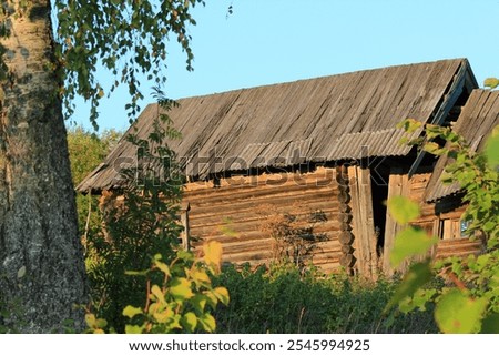 Similar – Image, Stock Photo Old and uninhabited