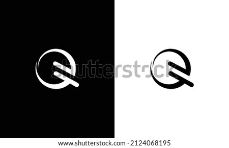 Initial Q Letter Logo Design Vector Template. Monogram and Creative Alphabet QQ Letters icon Illustration.