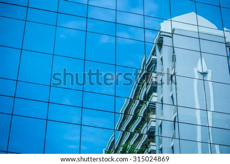 reflection building