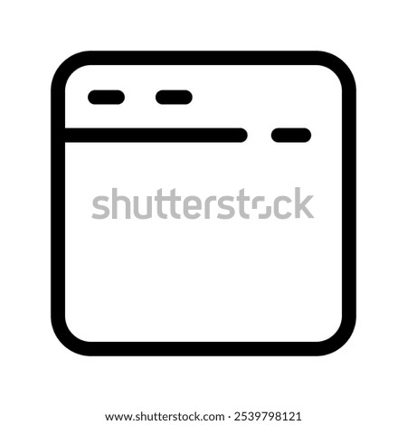 Windows Icon Vector Symbol Design Illustration