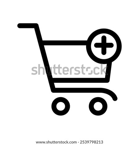 Add To Cart Icon Vector Symbol Design Illustration