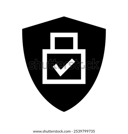 Password Icon Vector Symbol Design Illustration