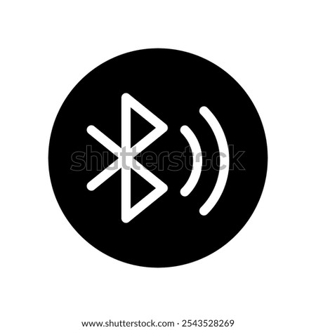 Bluetooth Icon Vector Symbol Design Illustration