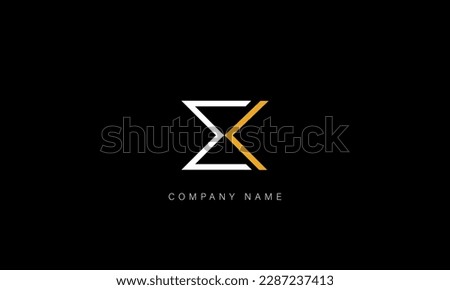 EX, XE, Abstract Letters Logo Monogram