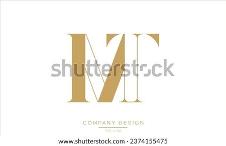 MT, TM, Abstract Letters Logo Monogram