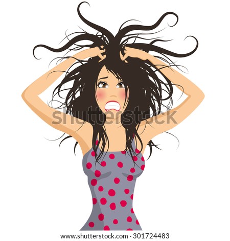 Onlinelabels Clip Art Pulling Hair Out Clipart Stunning Free Transparent Png Clipart Images Free Download