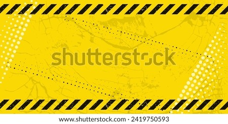 Similar – Image, Stock Photo Scratched traffic sign for a strict no stopping in front of a washed out old green background in Offenbach am Main in Hesse, Germany