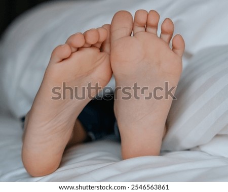 Similar – Image, Stock Photo Little boy with a surfboard on the beach