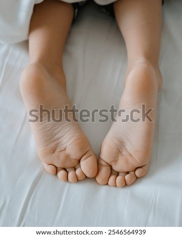 Similar – Image, Stock Photo Little boy with a surfboard on the beach