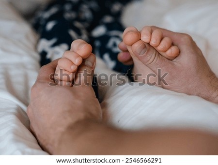 Similar – Image, Stock Photo Little boy with a surfboard on the beach