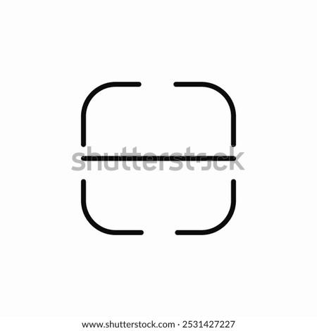 mic scanner icon sign vector