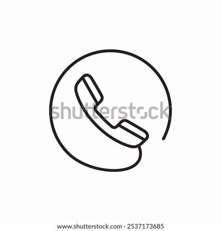 phone call icon sign vector