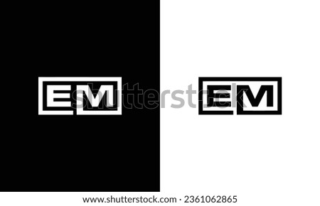 Initial EM Logo design inspiration