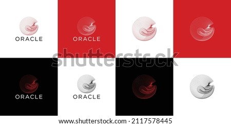 creative oracle logo design template