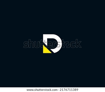Letter D Logo Vector Template Abstract Monogram Symbol