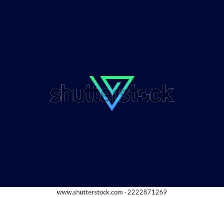 V, vv Letter Logo Vector Template Abstract Monogram Symbol. Usable for Business sport, technology, fashion, digital And future creative logo
