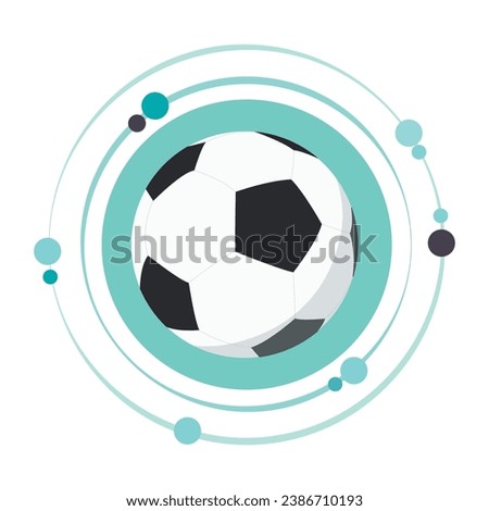 Soccer football futbol vector illustration icon symbol