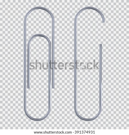Realistic paper clip