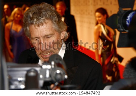 BERLIN-FEBRUARY 10, 2009 : Roger Waters (singer of the Band \