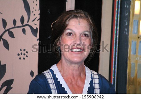 OCTOBER 4, 2005 - BERLIN: Angela Winkler at a rehearsal for the musical production \