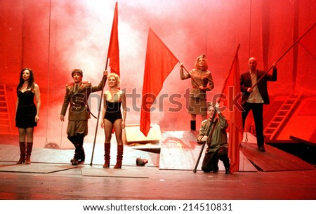 CIRCA MARCH 2004 - BERLIN: scene of the theater play 