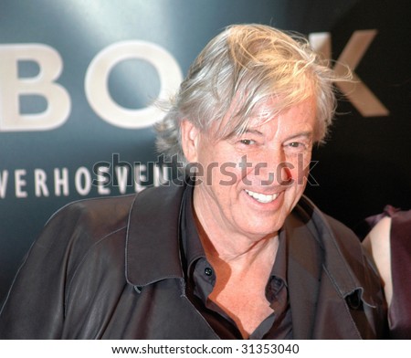 BERLIN - MAY 9: Film director Paul Verhoeven smiles to the camera during  German premiere of the film \