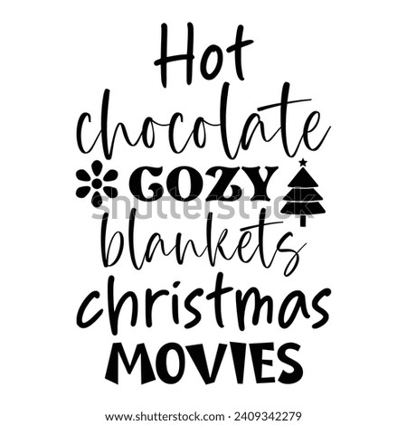 Hot chocolate cozy blankets christmas movies