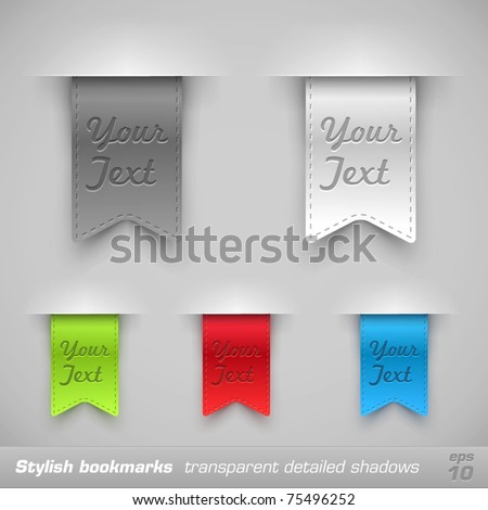 Bookmarks. Vector Illustration