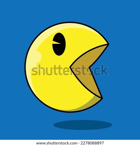 The Illustration of Pac man