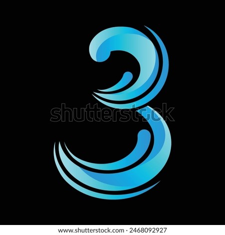 The Illustration of Wave Number 3