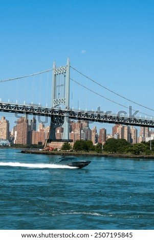 Foto Bild Brooklyn Bridge Speedboating