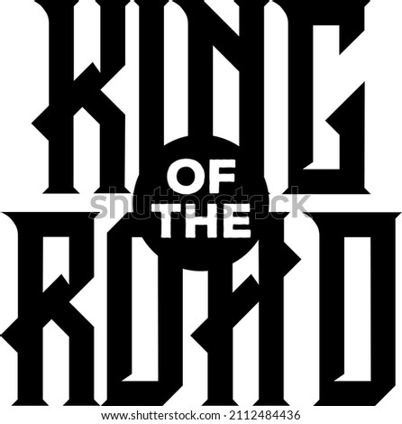 King of the road logo