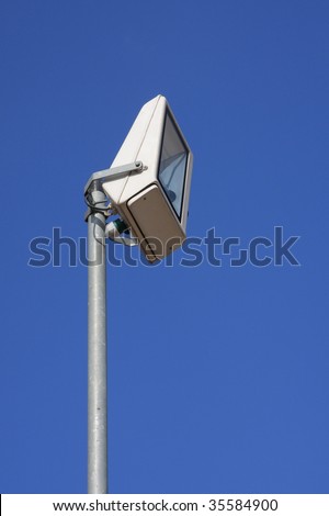 Electric flood light used for security purposes