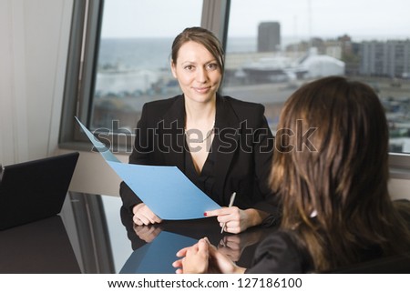 Business interview