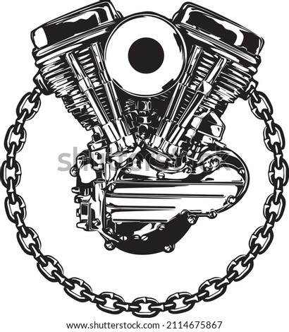 harley davidson motorcycle panhead engine