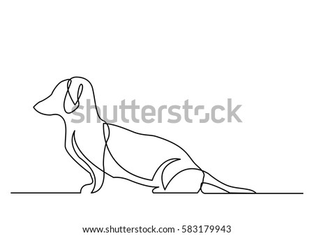 Download Line Drawing Of Dogs At Getdrawings Free Download