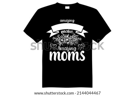 mother's day t-shirt design vector