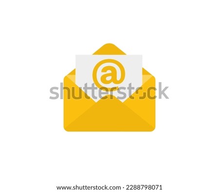 Mail envelope icon, Symbols of email logo design. Mailbox e-mail business concept. Email message vector design and illustration.