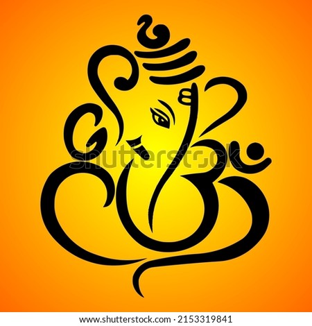 Om Ganesh Logo for Icon 