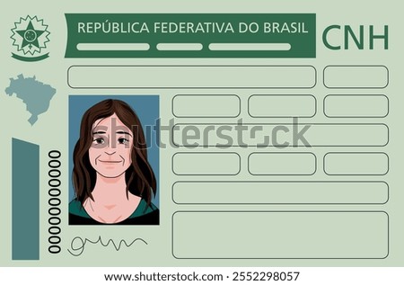 Brazilian driver License - CNH - Carteira Nacional de Habilitação