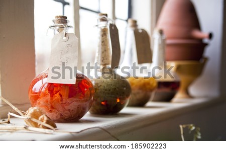 LONDON, RICHMOND UK - APRIL 05, 2014: Richmond duke house kitchen display, 17th century mansion, one of Europe\'s greatest houses still in existence today.