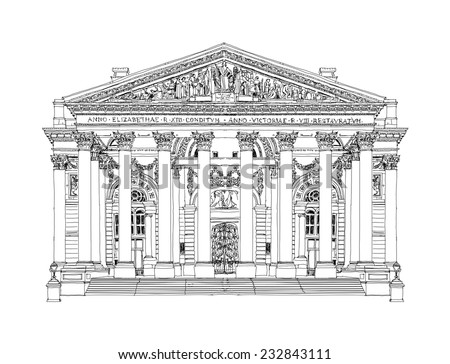 Royal Stock exchange, sketch collection