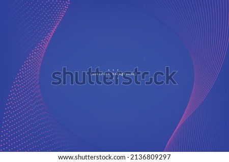 abstract curve line in gradient violet on violet background can be use for product label food and drink website template tecnology presentation box art vector eps. Foto stock © 
