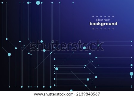 cyberpunk theme line grid data flow on gradient navyblue back ground can be use for decorative wallpaper infographic template product label advertisement technology presentation packaging vector eps.