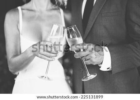 Wedding Champagne Toast