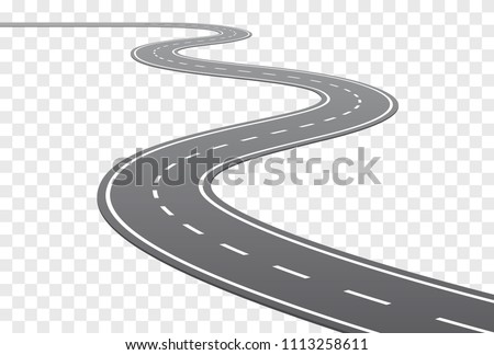 Winding Road Clipart 